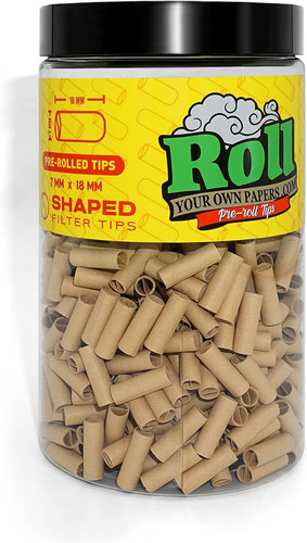 Natural unbleached pre - natural, pre-rolled