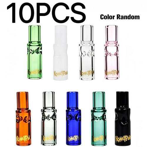 Pack glass filter tips - glass, 6mm