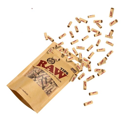 Raw filter tips natural - tips,