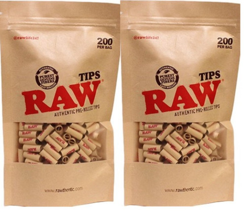 Raw pre rolled tips filter - 2x,