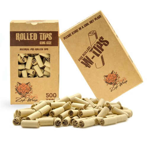500pcs unbleached filter - 500pcs, tips